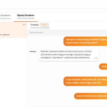 Trendyol'dan Geç Gelen Hediye: Doğum Günü Hayal Kırıklığı
