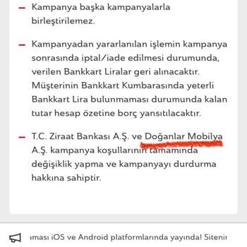 Ziraat Bankası Kampanya Şartlarına Uymuyor: Bankkart Lira Sorunu