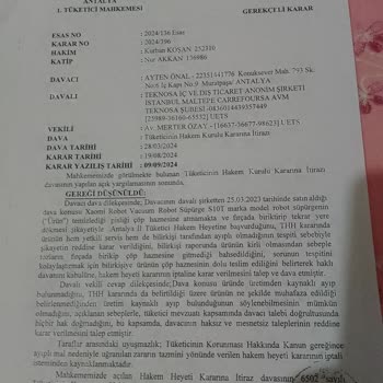 Yanlış İade Süreci Ve Eksik Ödeme Sorunu