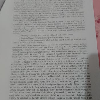 Yanlış İade Süreci Ve Eksik Ödeme Sorunu