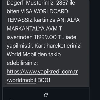Yanlış İade Süreci Ve Eksik Ödeme Sorunu