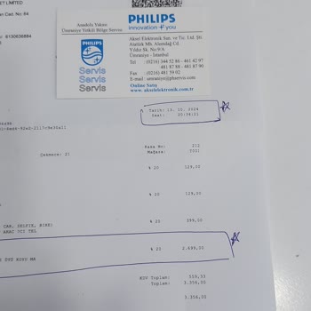 Philips Ütüde Kalite Sorunu Ve Yetersiz Servis Hizmeti