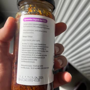 Organik Dut Özünde Beklenmedik Şekerlenme Sorunu