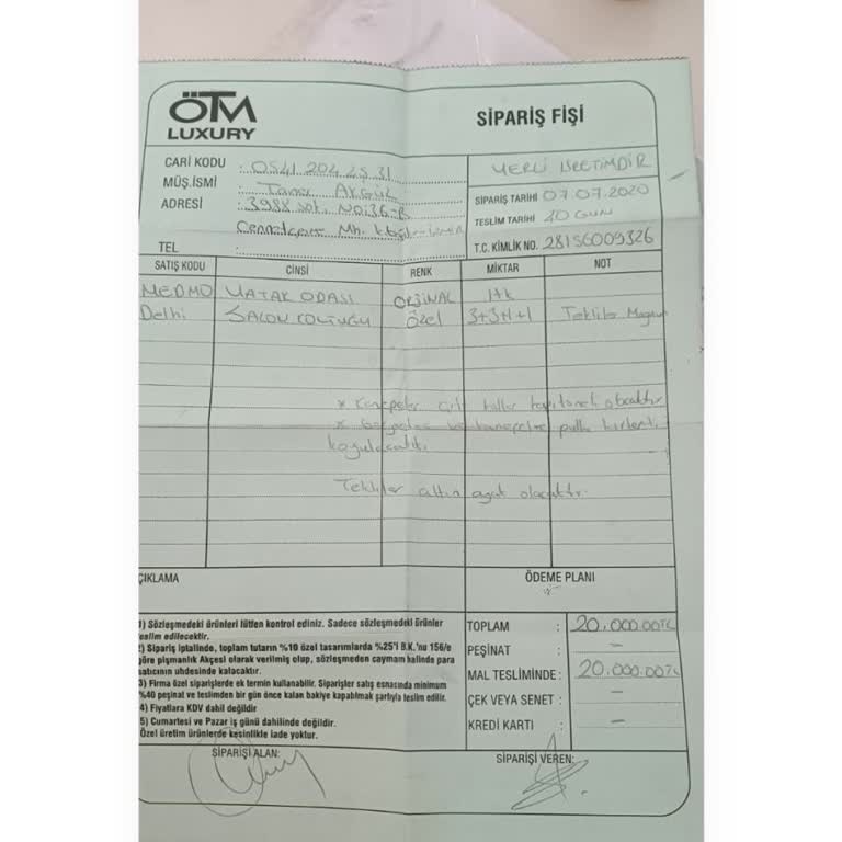 Mobilya Montajında Hasar Ve İsim Değiştiren Şirket Mağduriyeti