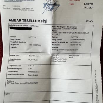 İade Edilmeyen Para: 12 Bin TL Mağduriyeti