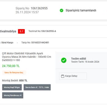 Koçtaş Ve Festival Mobilya'nın Çözülmeyen İade Sorunu
