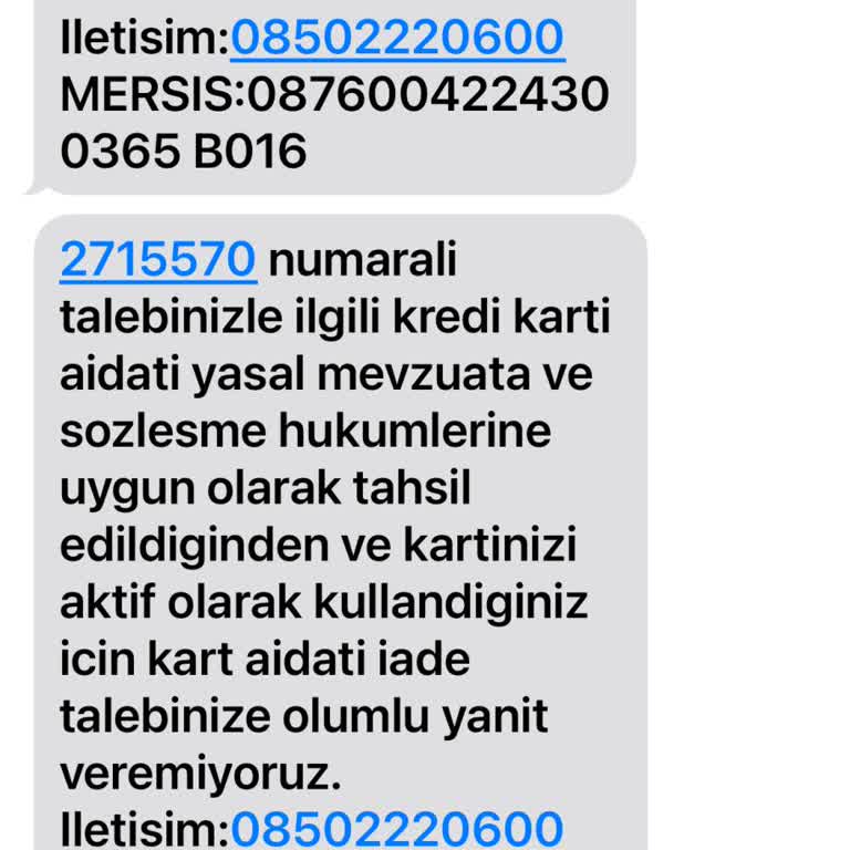 Yılların Müşterisinden Haksız Aidat Tepkisi