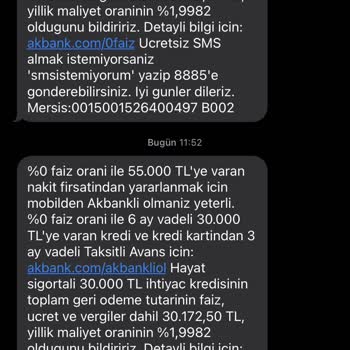 Sürekli Gelen SMS'lerden Bıkkınlık: Akbank'ın Tacizine Son!