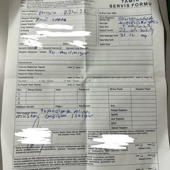 LG Televizyon Arızası Ve Değişim Sorunu