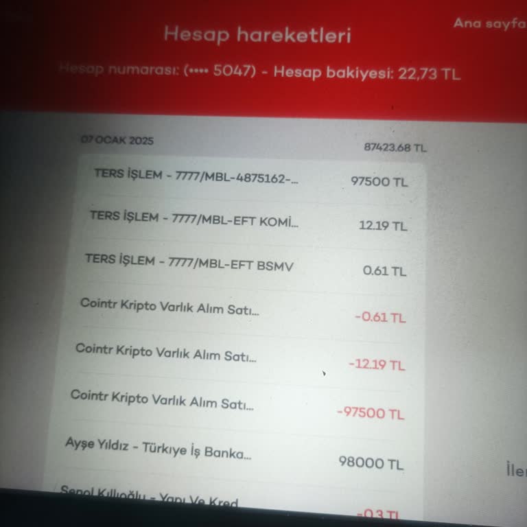 Akbank Hesabımda Ters İşlem Sorunu Ve Erişim Engeli