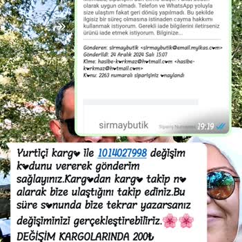 Sırmay Butik'te İade Ve İletişim Sorunları