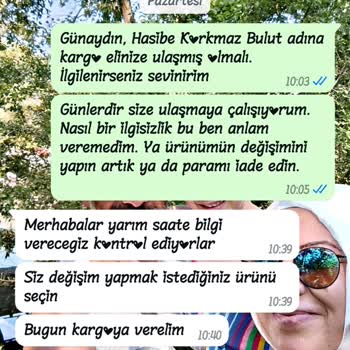 Sırmay Butik'te İade Ve İletişim Sorunları