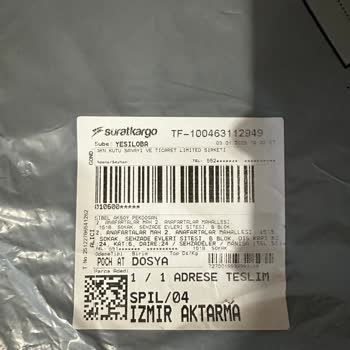 Yanlış Gönderilen Ürün Ve Mağduriyet Talebi