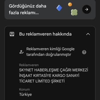 Skynet İletişim Hizmetleri Yanıltmacası!