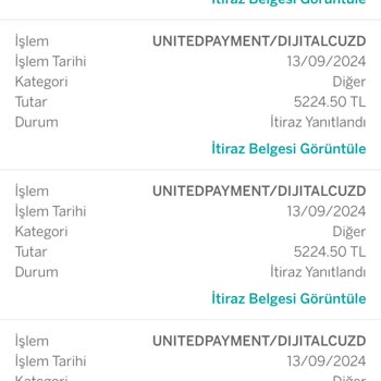 Bilinmeyen Kredi Kartı İşlemleri Mağduriyeti