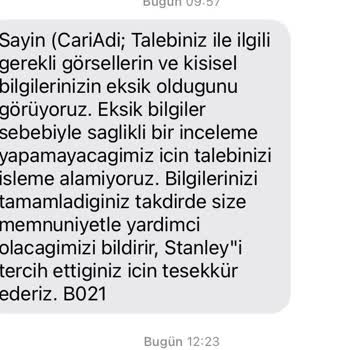 Stanley Termosun Garanti Ve Müşteri Hizmetleri Sorunları