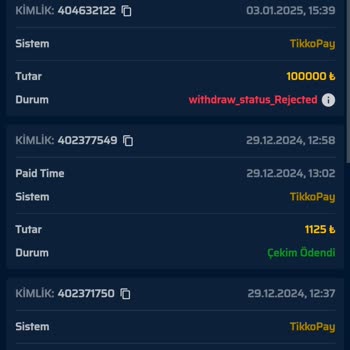 Atlantis Bahis Sitesi Kazancımı Sildi