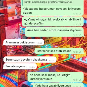 Yanlış Numara Ayakkabı Ve Tehditkar Müşteri Hizmetleri