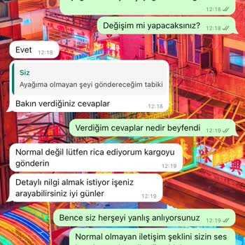 Yanlış Numara Ayakkabı Ve Tehditkar Müşteri Hizmetleri