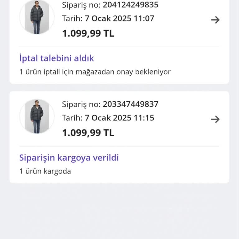 Yanlış Beden İade Sorunu