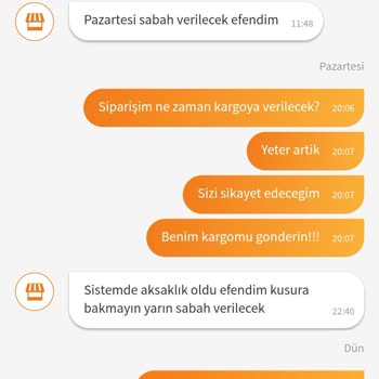 Ürün Teslimatı Ve Müşteri Hizmetlerinde Büyük Hayal Kırıklığı