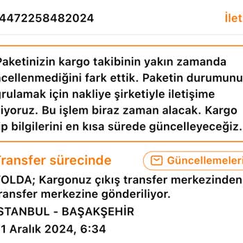 Kayıp Siparişler Ve Geciken Para İadesi Mağduriyeti