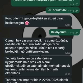 Siparişin Teslimatı Fıkra Gibi Gecikti!