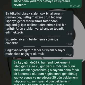 Siparişin Teslimatı Fıkra Gibi Gecikti!