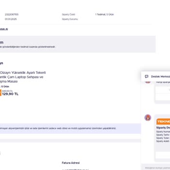 Güvenilirlik Sorunu Ve İptal Edilen Sipariş