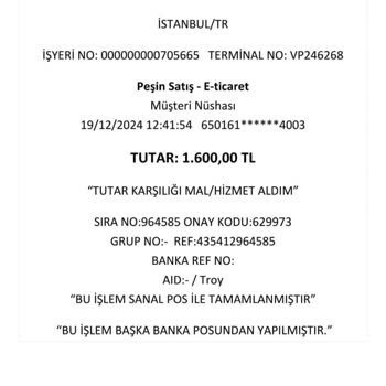 Paratika Kartımdan İzinsiz Para Çekimi