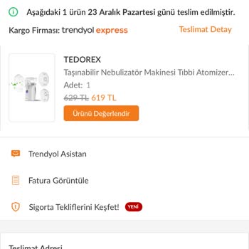 Tedorex Nebülizatör Cihazında Yaşanan Sorunlar Ve İletişim Problemleri