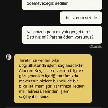 Norabahis Ödeme Yapmıyor: Kazanılan Paranın İadesinde Sorun