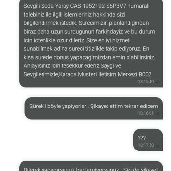 Sipariş Sorunları Ve İlgisizlik