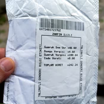 Amazon'da Gümrük Vergisi Şoku: Metal Parçasına Fahiş Vergi