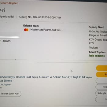 Amazon'da Gümrük Vergisi Şoku: Metal Parçasına Fahiş Vergi