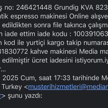 Arızalı Ürün Ve İade Sorunu: Media Markt'tan Hayal Kırıklığı
