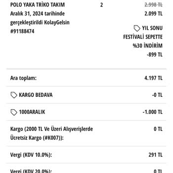 Touché Privé Eksik Ürün Ve Yanıltıcı İndirim Sorunu