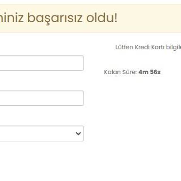 Kredi Kartı Çekim Sorunu Nedeniyle Vize Randevusu Tamamlanamıyor