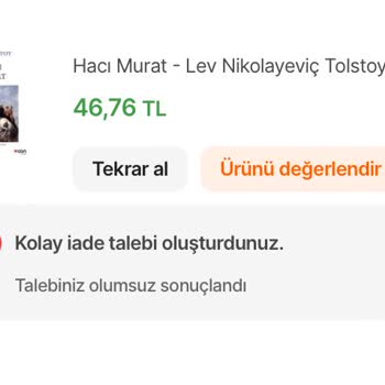 Kitap Siparişlerinde Ambalaj Sorunu Ve İade Problemi