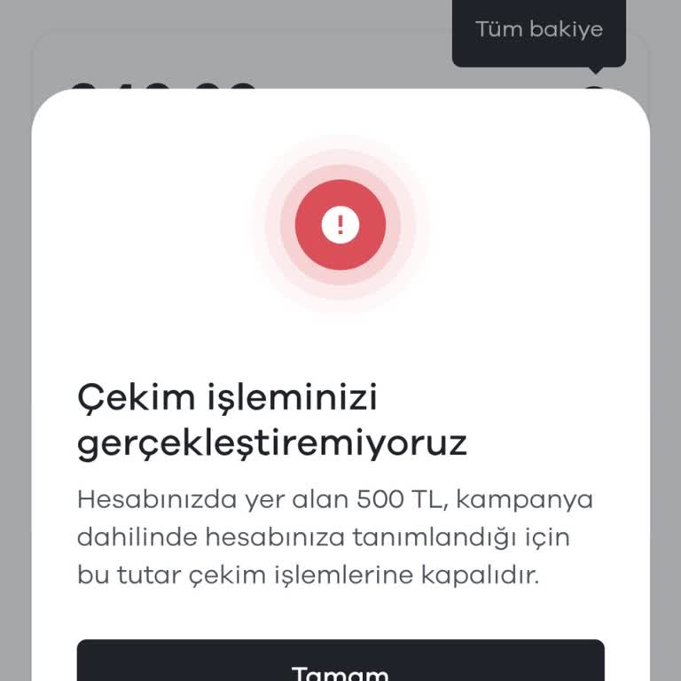 Paribu'nun Kampanya Parasını Çekememe Sorunu