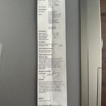 Hasarlı Kurutma Makinesi Ve Yetersiz Servis Hizmeti