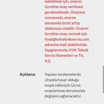 Hasarlı Ürün Ve İlgisiz Hizmet