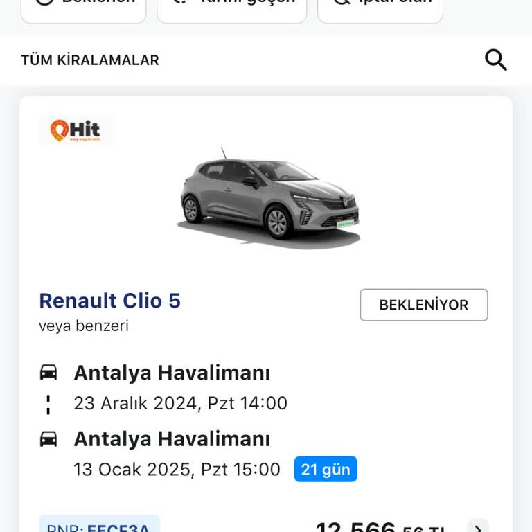 Araç Kiralama Sürecinde Yaşanan İade Sorunu