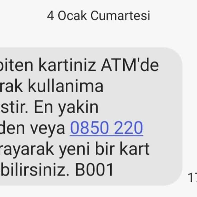 Ziraat Bankası ATM'sinde Kart Mağduriyeti