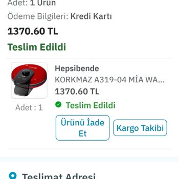 Çift Çekim Yapılan Ürünün İadesi İçin Bekleyiş