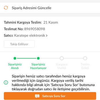 Trendyol'da Sipariş İhmali Ve Müşteri Hizmetleri Hayal Kırıklığı