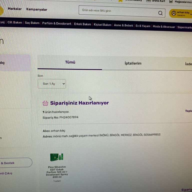 Gratis Siparişinde Uzun Süreli Bekleyiş