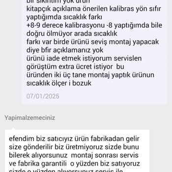 Arızalı Oda Termostatı Ve N-11 Pişmanlığı