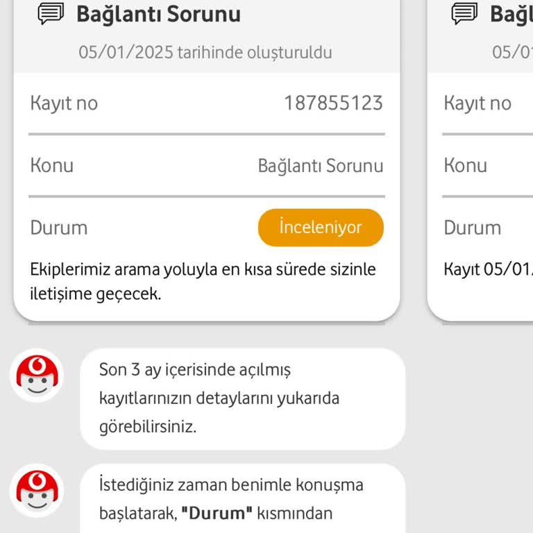Vodafone İnternet Bağlantı Sorunu Ve Yetersiz Teknik Destek