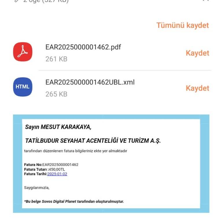 Yanlış Fatura: Tatilbudur İle Alışveriş Yapmadım